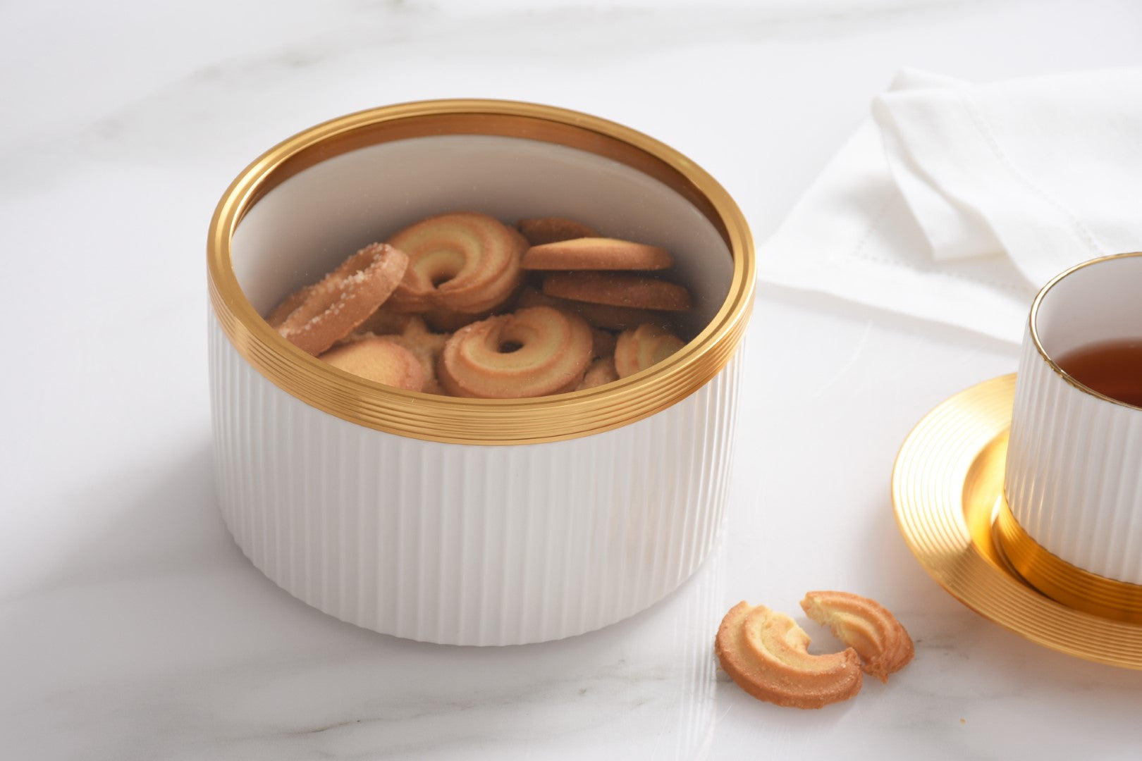 Tango Stacking Canister - Large Pampa Bay