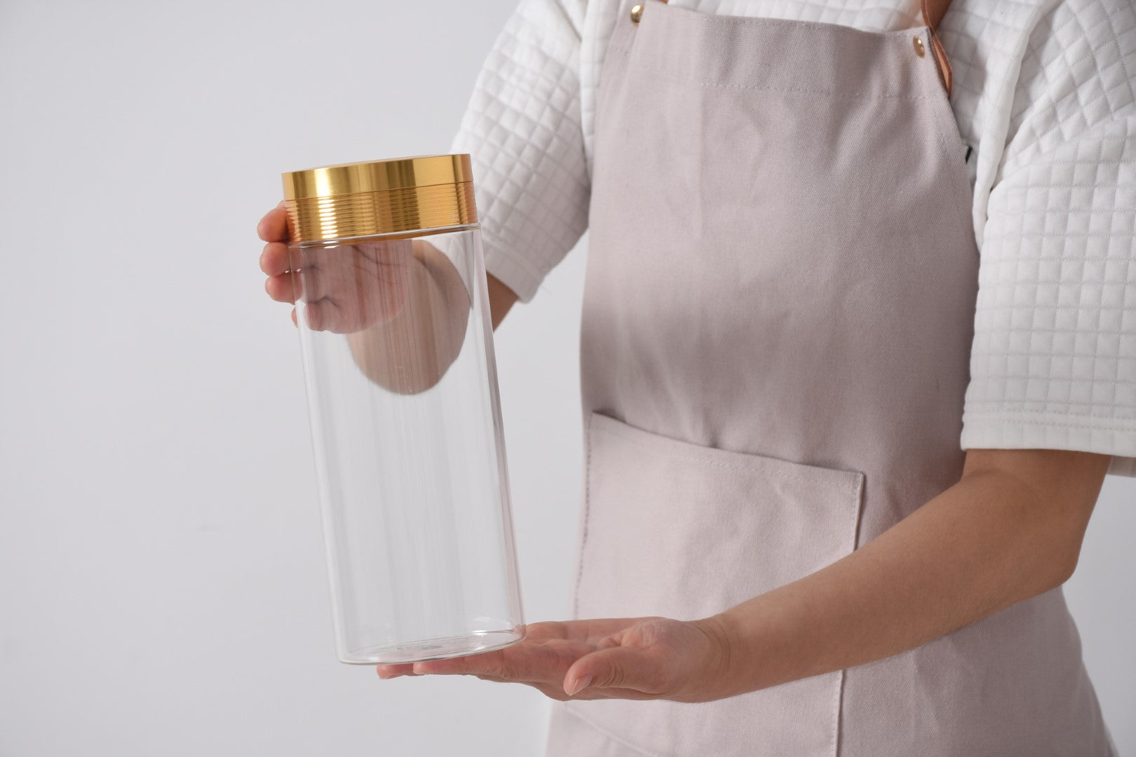 Tango Glass Canister - Large Pampa Bay