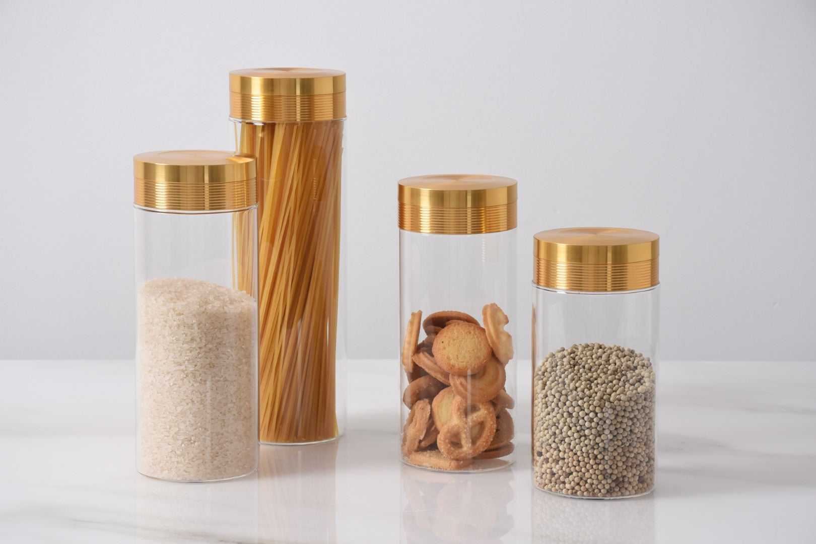 Tango Glass Canister - Large Pampa Bay