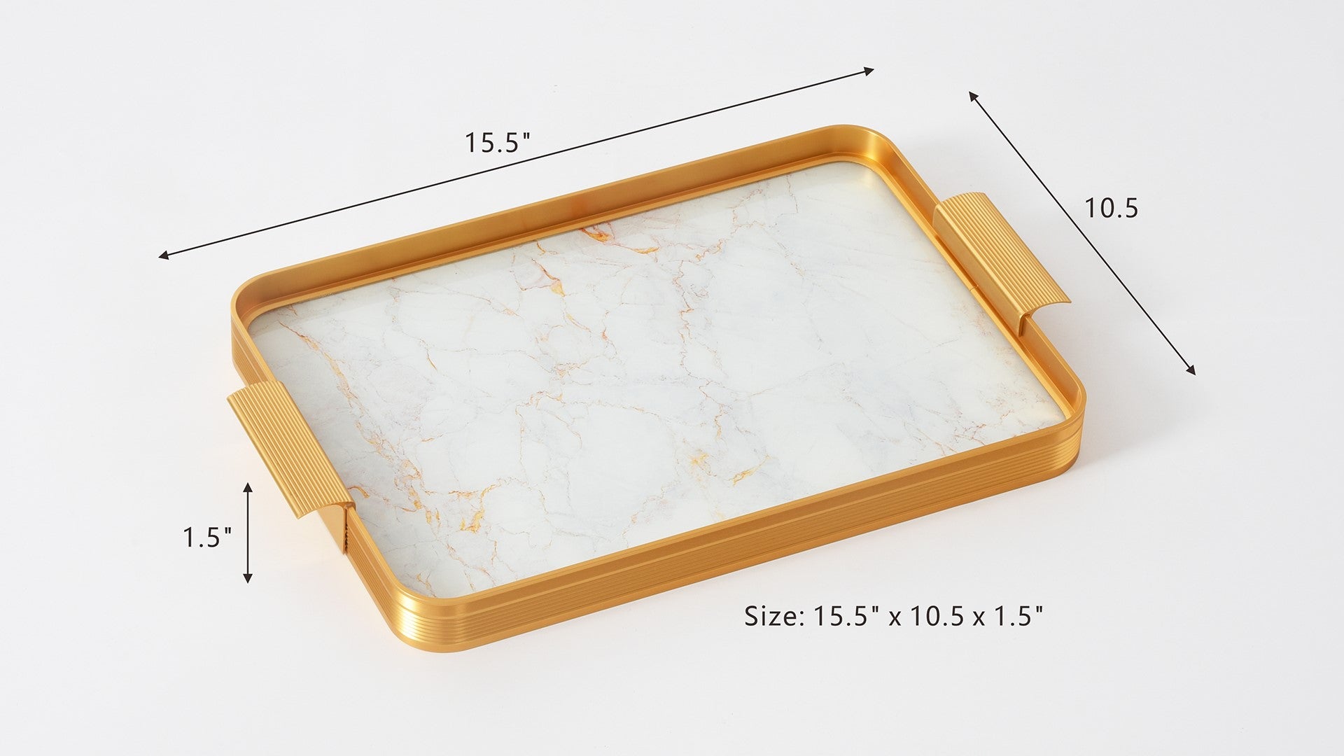 Tango Rectangular Tray with Handles Pampa Bay
