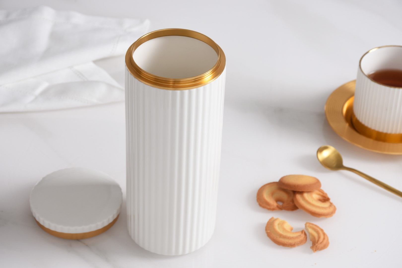 Tango Tall Canister - Large Pampa Bay