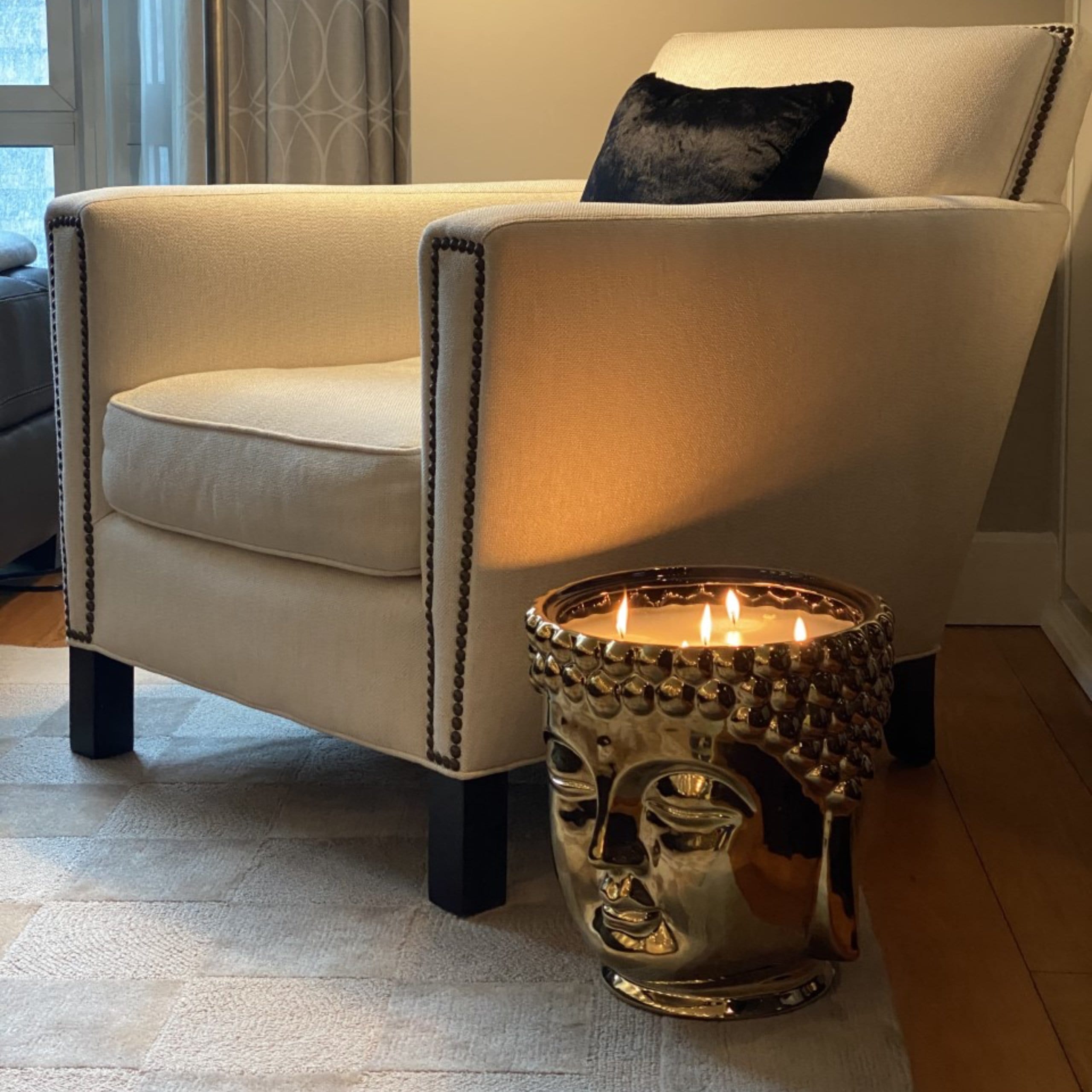 Gold Grande Buddha Candle Thompson Ferrier