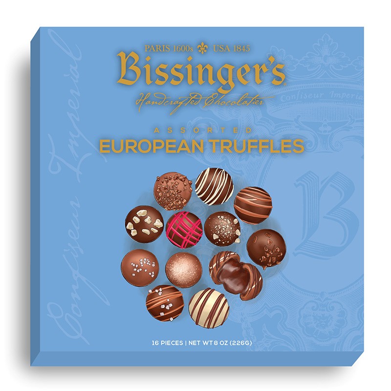 Bissinger's European Truffles -16 PC Gift Box Bissinger's Handcrafted Chocolatier