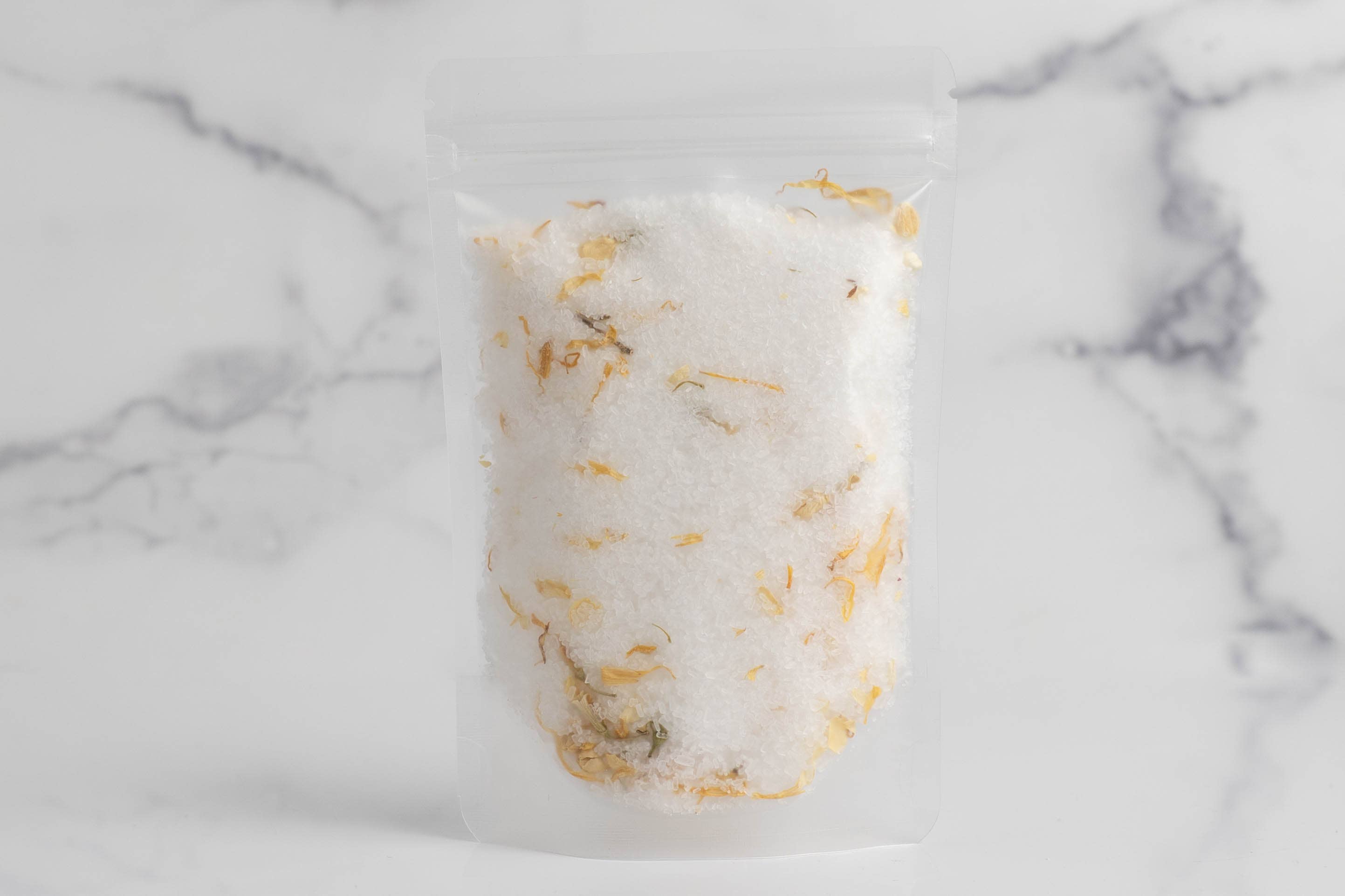 Botanical Bath Soaks | Pouch | Branded & Unlabeled: Branded / Lavender