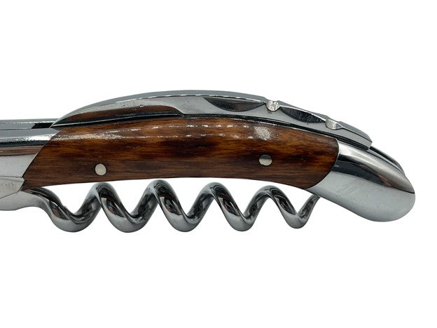 Sommelier Waiter's Corkscrew, Amourette Wood Handle-Laguiole En Aubrac Simply Me Box