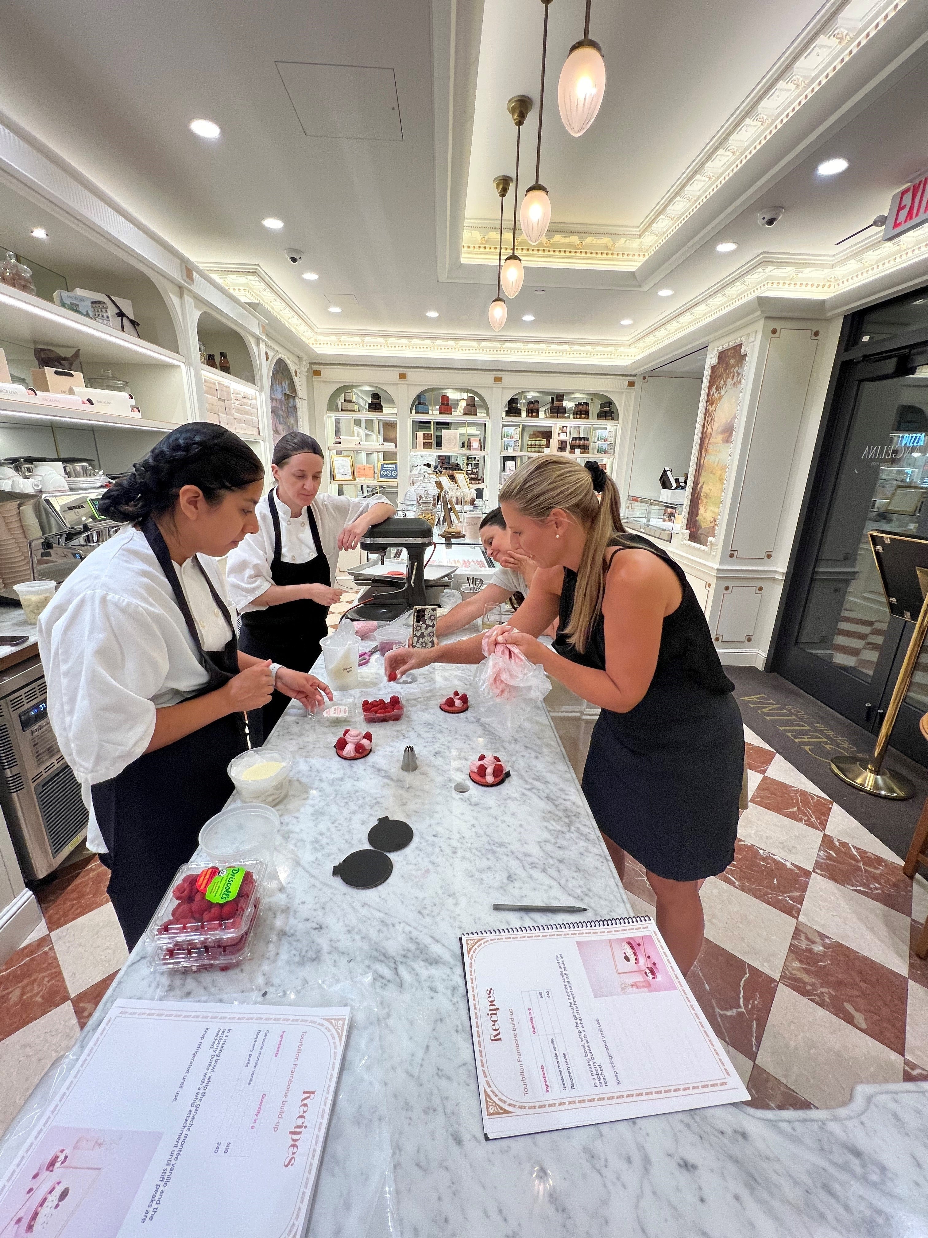 MASTER CLASS FRENCH PASTRY CLASS- Couples Class-NYC Angelina