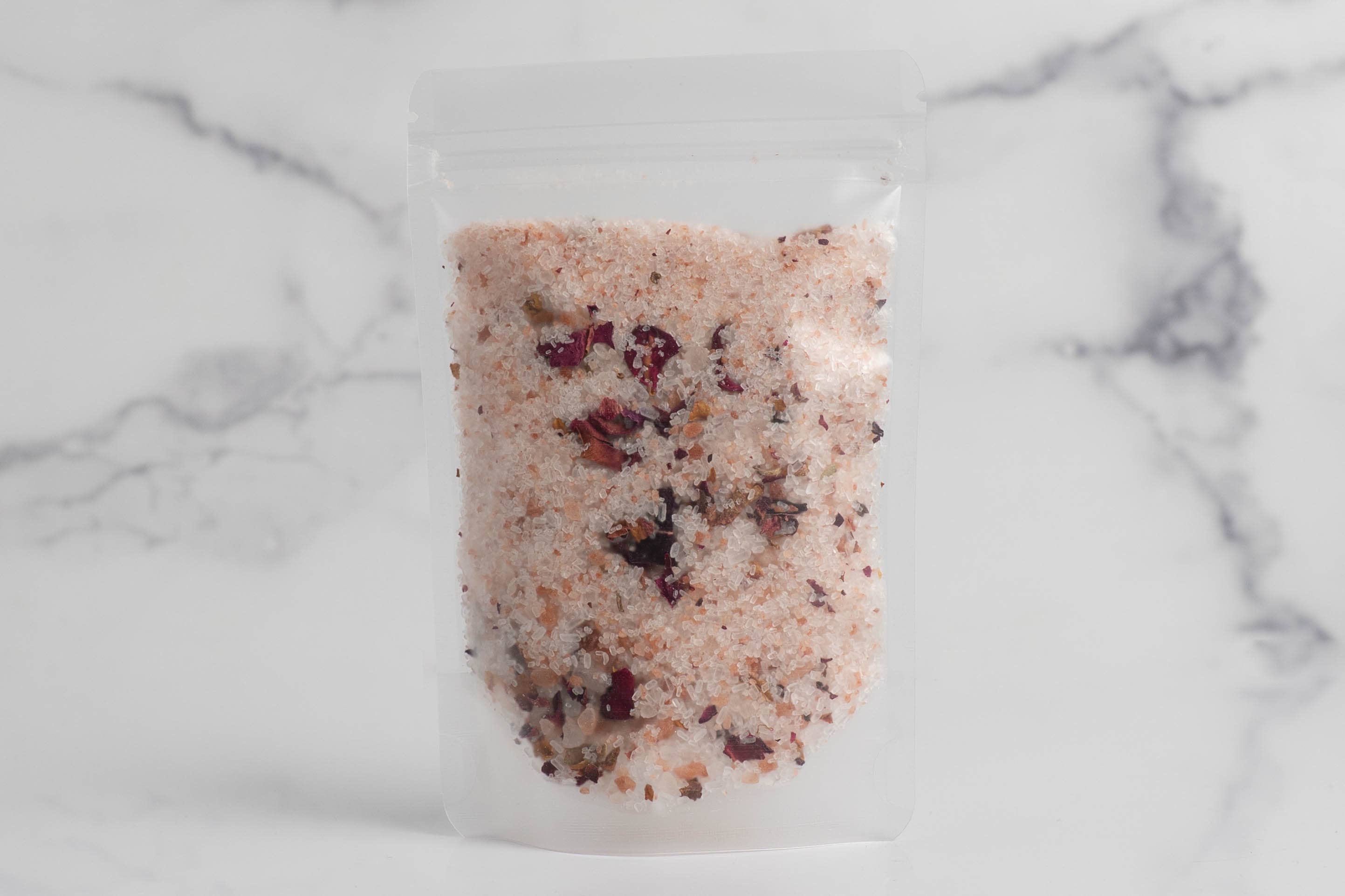 Botanical Bath Soaks | Pouch | Branded & Unlabeled: Branded / Lavender