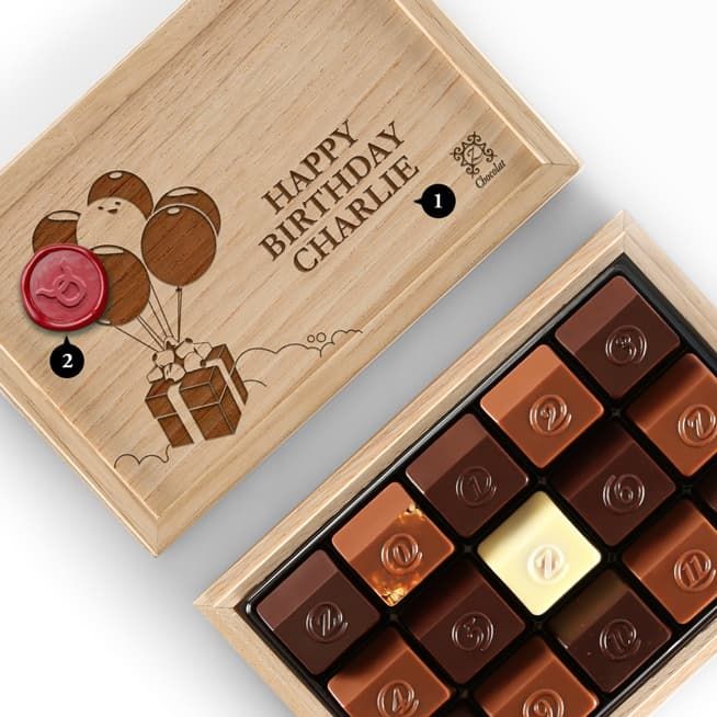 Birthday 15 Custom z chocolat