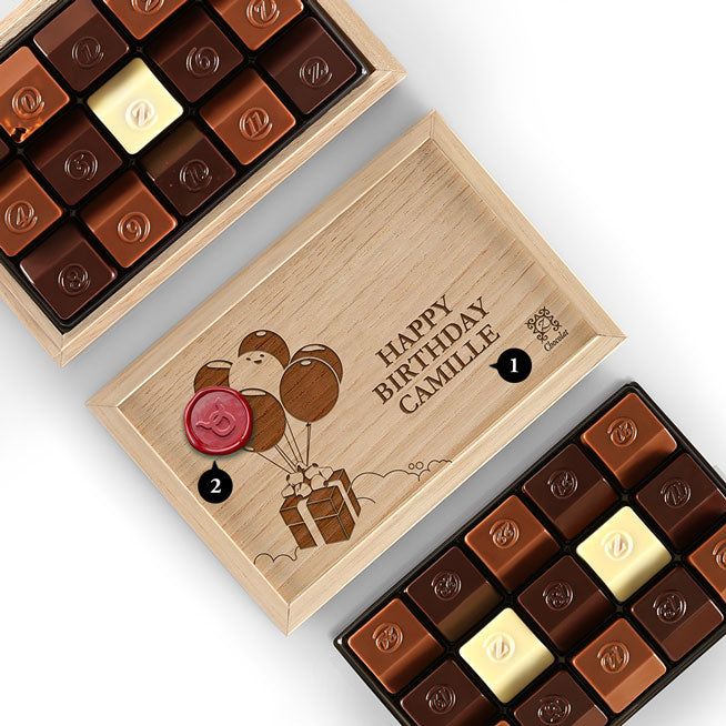 Birthday 30 Custom z chocolat