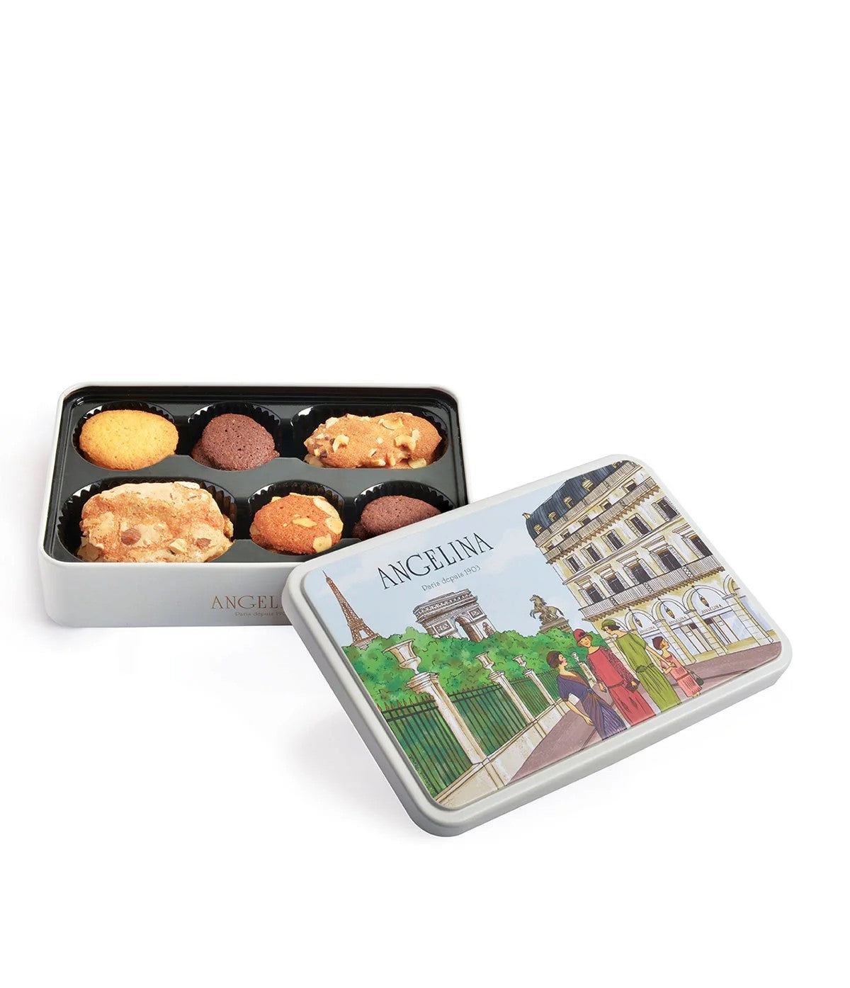 Assortment of fine biscuits Collector box - Angelina Paris Angelina