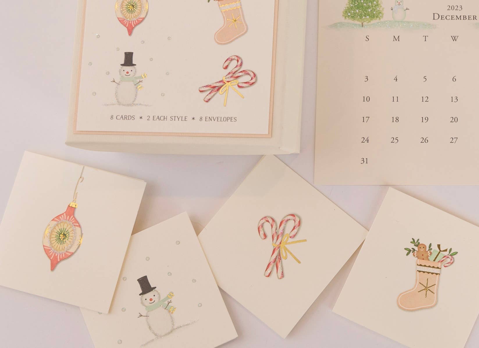 Christmas Canes Individual Gift Enclosure Karen Adams Designs