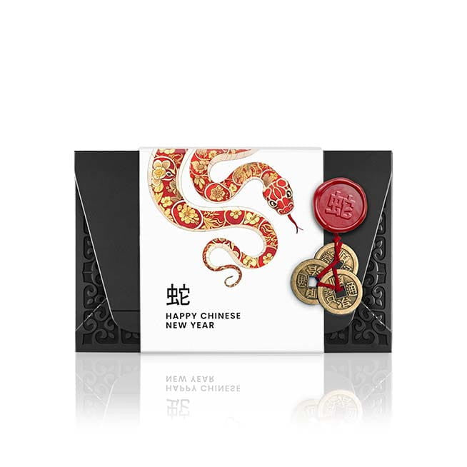 CNY 15-pc- Year of The Snake z chocolat