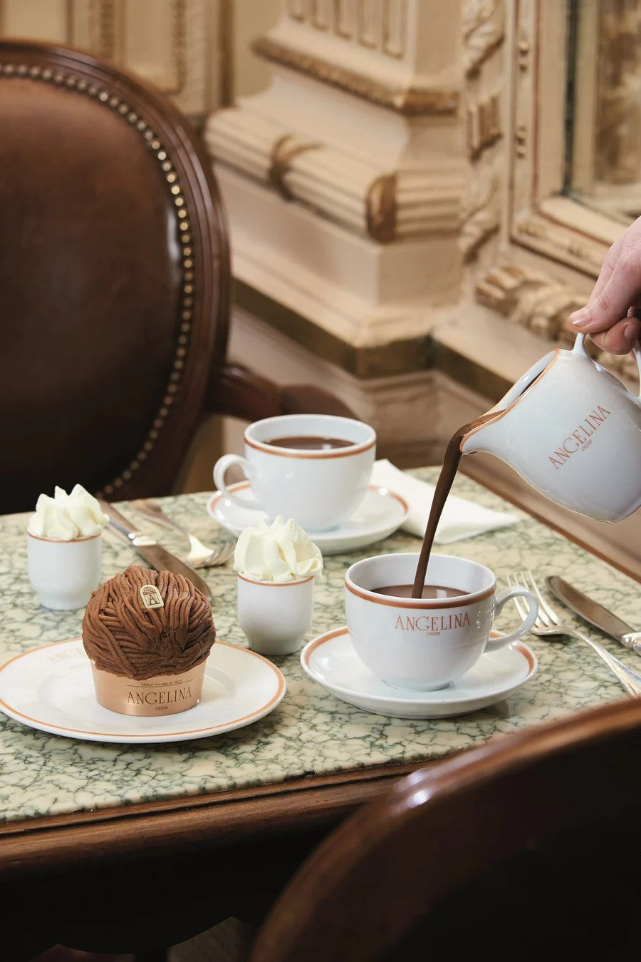 Angelina’s Signature Old-Fashioned Hot Chocolate- French Original Angelina