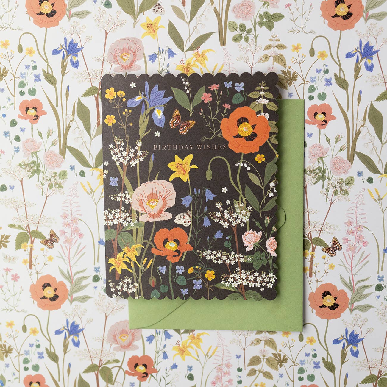 WILD FLOWERS FIELD BIRTHDAY | greeting card Botanica Paper Co.