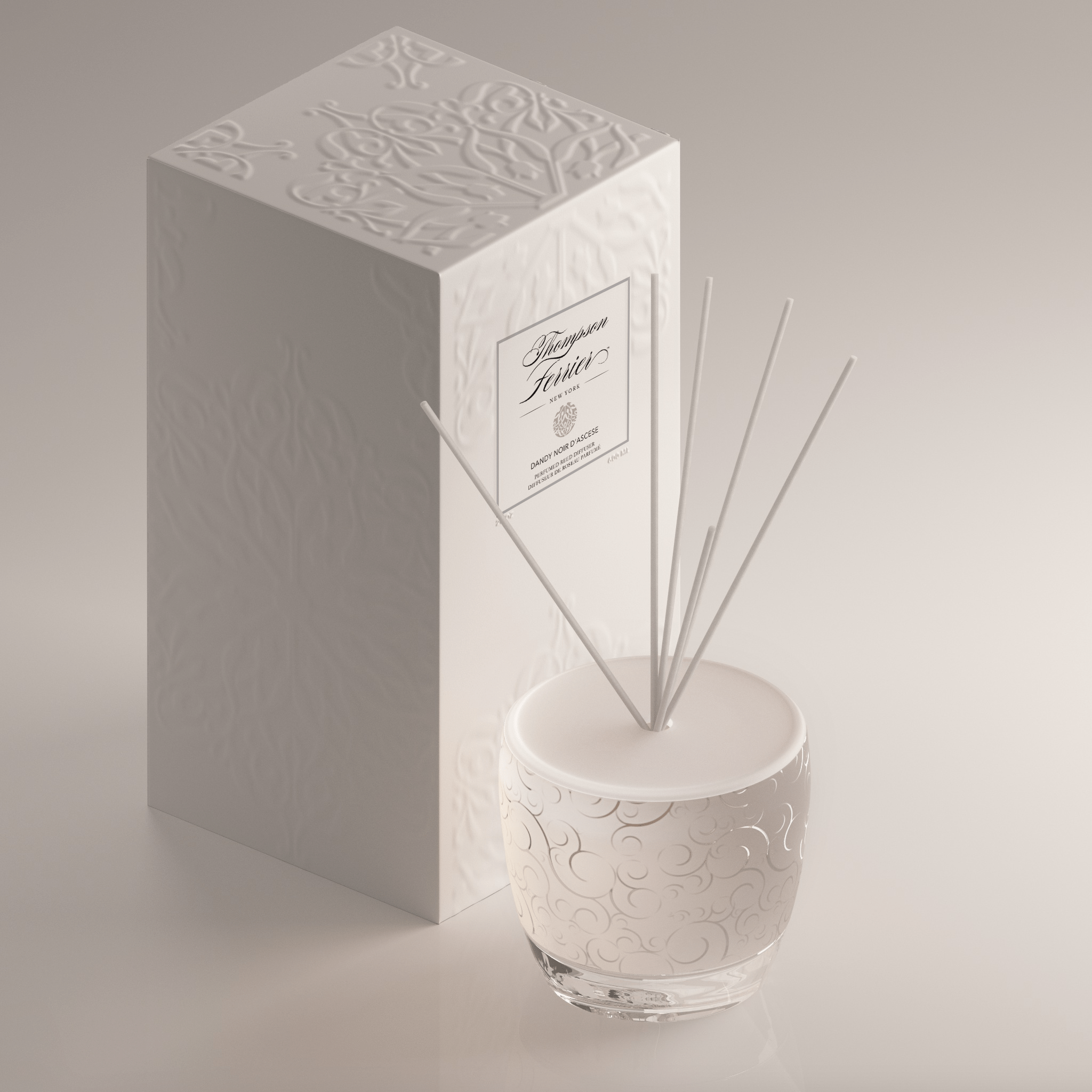 Dandy Noir d'Ascese Reed Diffuser Thompson Ferrier