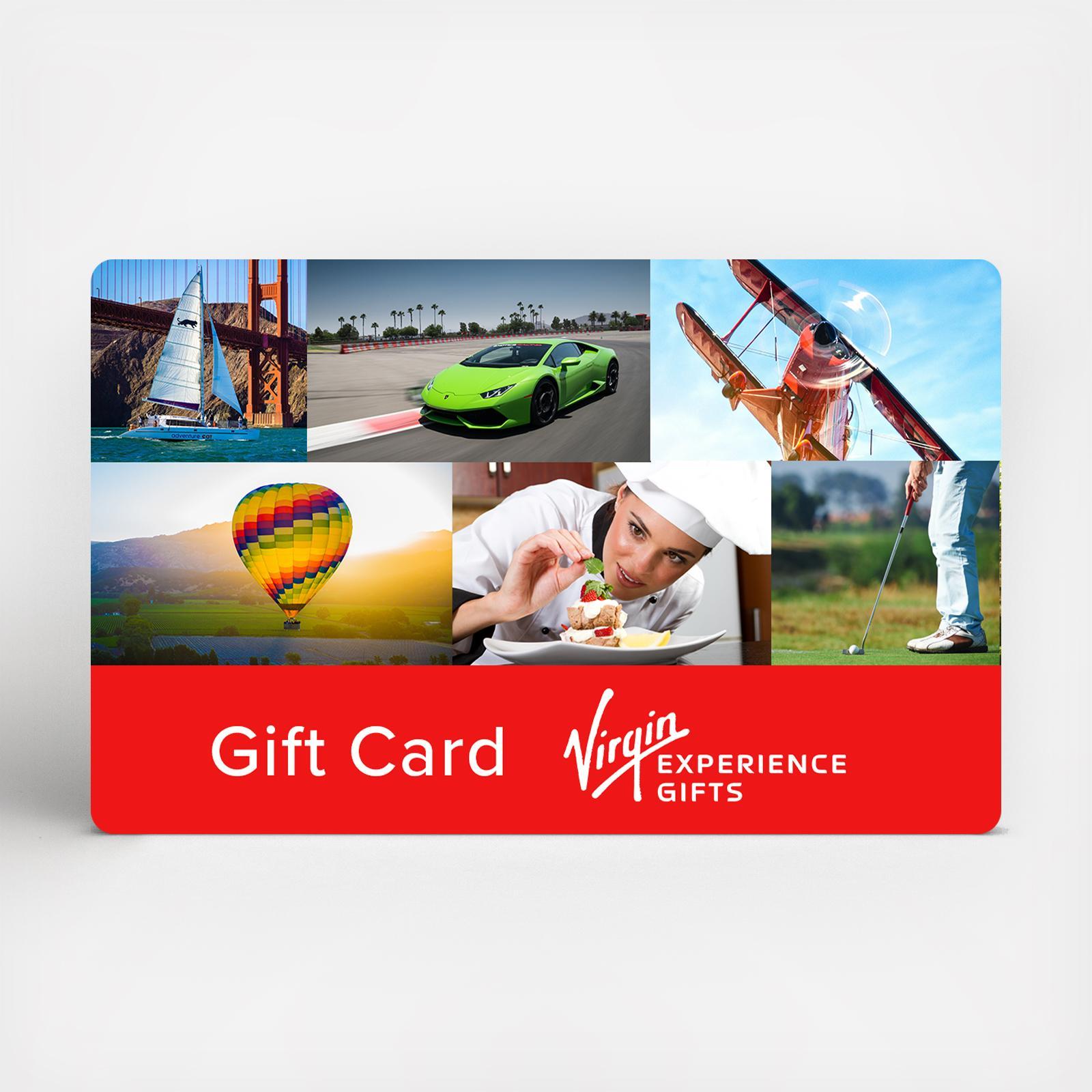Virgin Experience Gift Card virgin experiences
