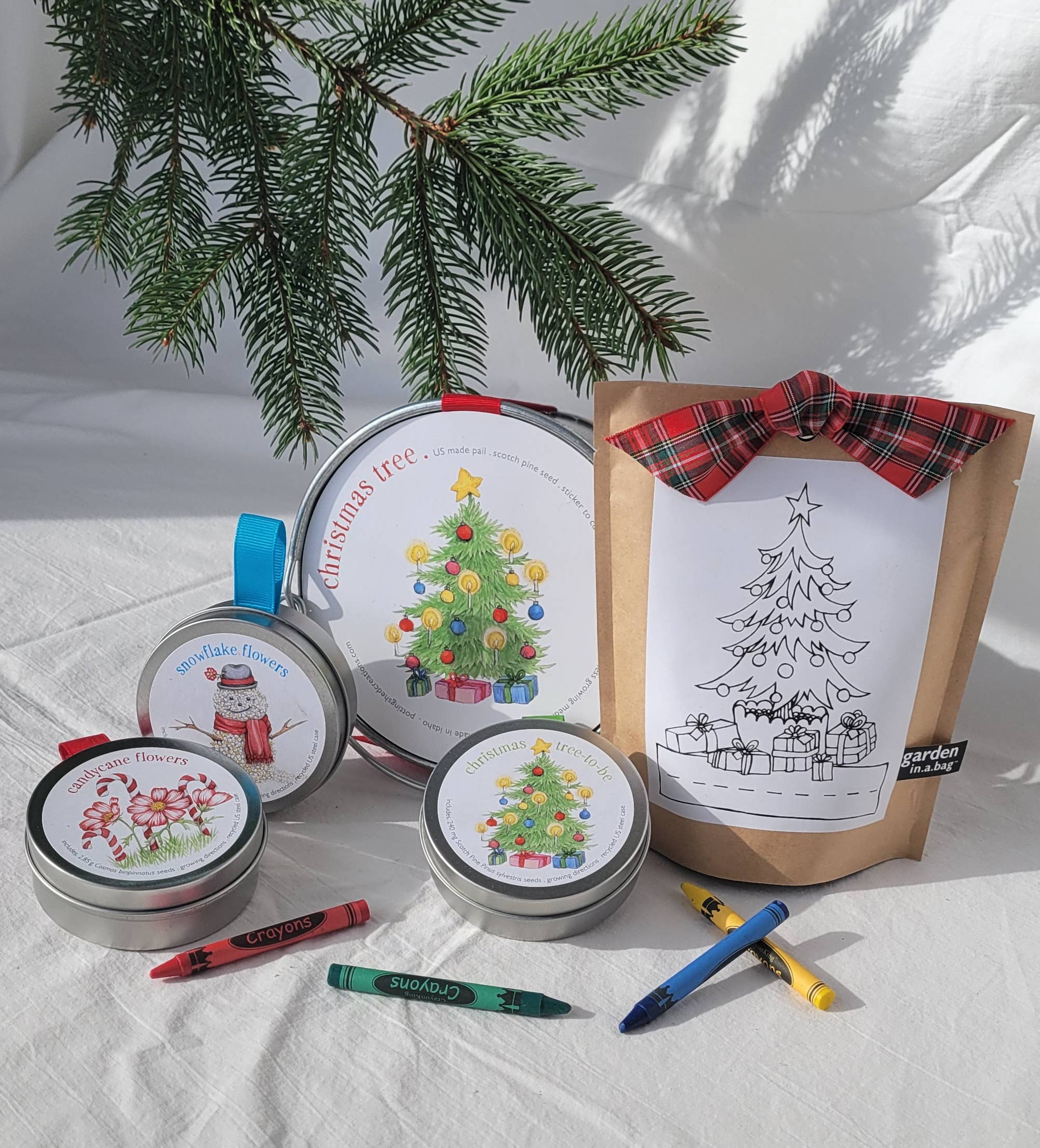 Kids Garden in a Bag | Christmas Tree | Best Seller: Christmas Tree Potting Shed Creations, Ltd.