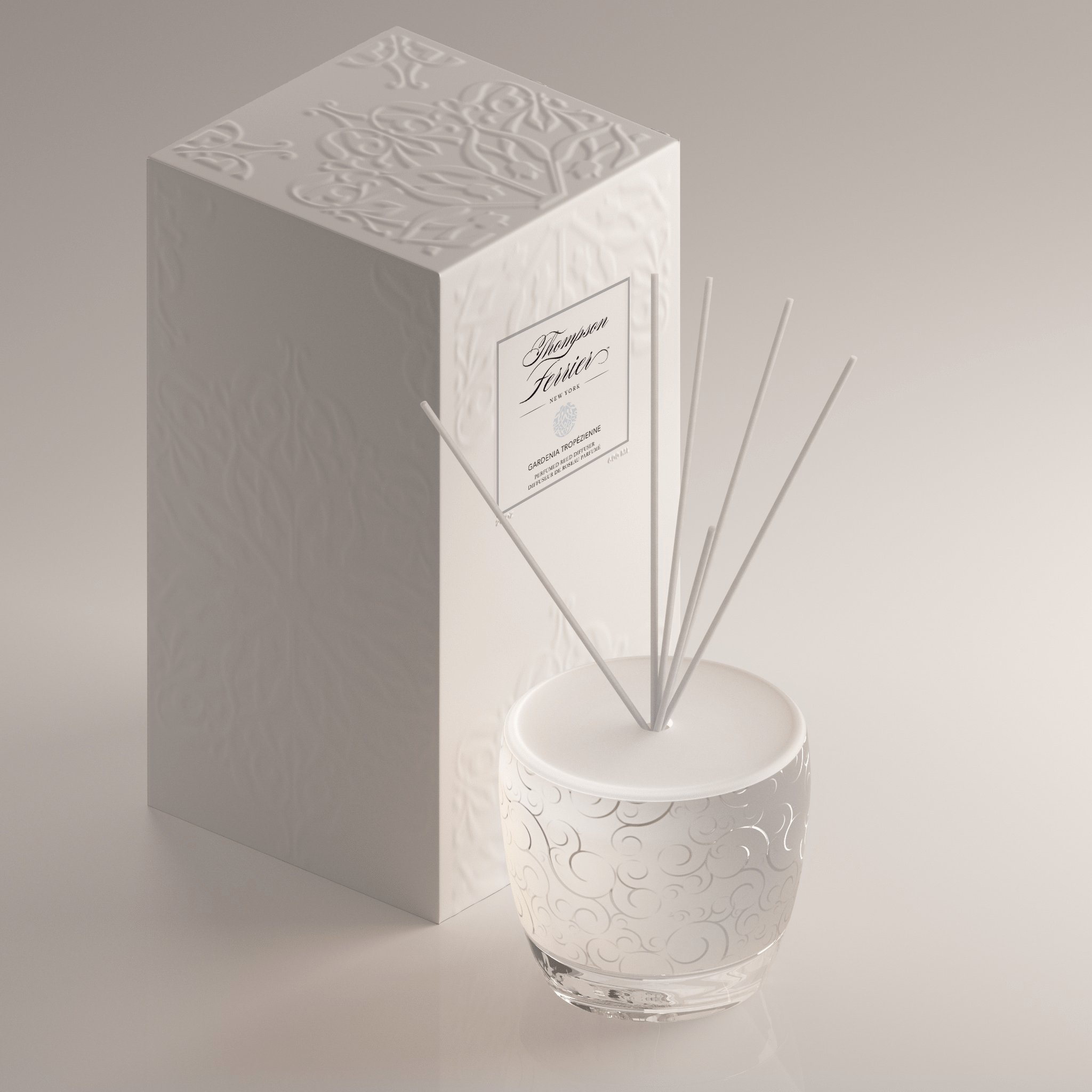 Gardenia Tropézienne Reed Diffuser Thompson Ferrier
