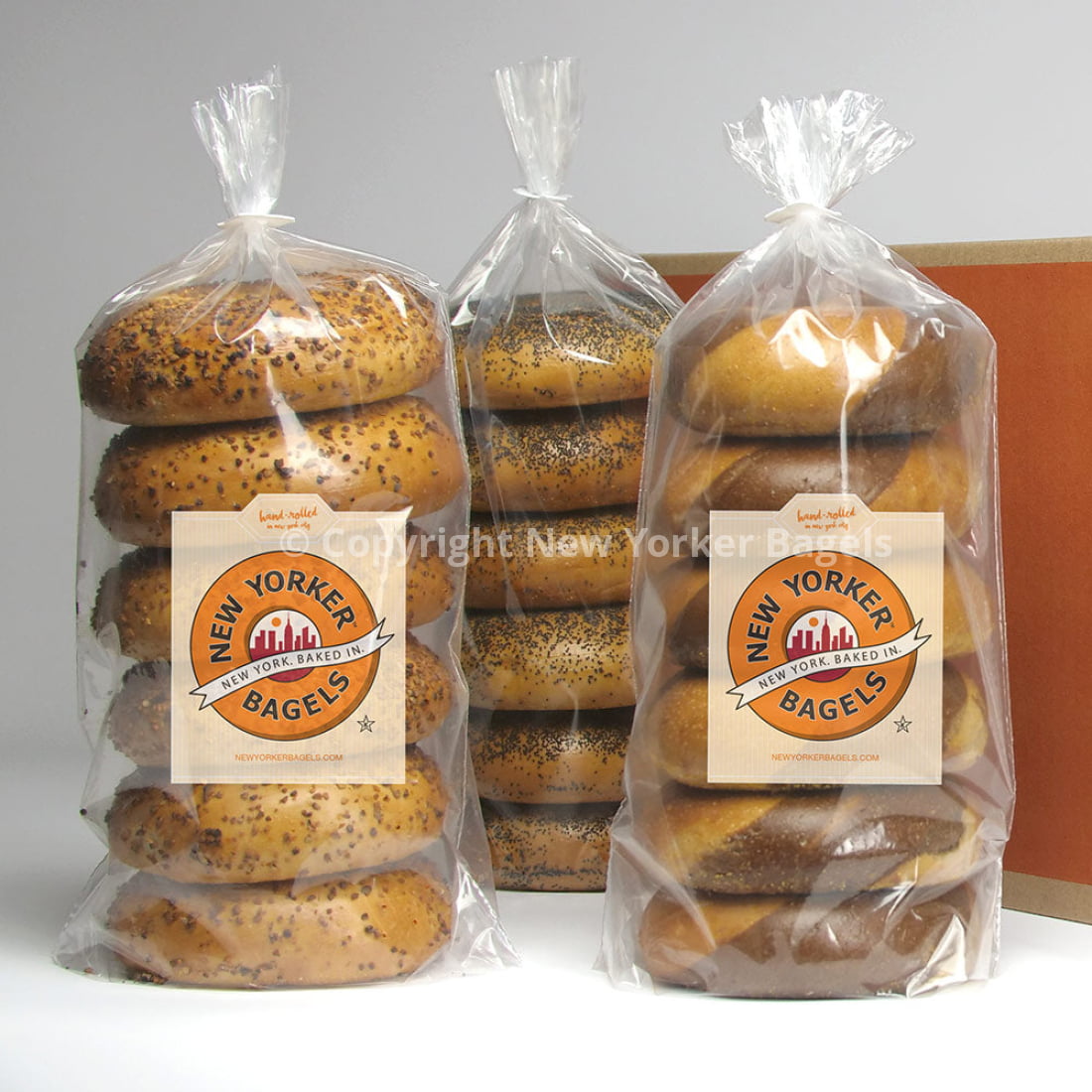 Garlic Bagels - 2 Dozen