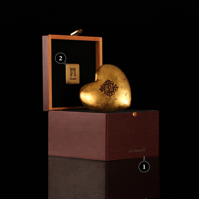 My 24 kt Gold Heart Zchocolat