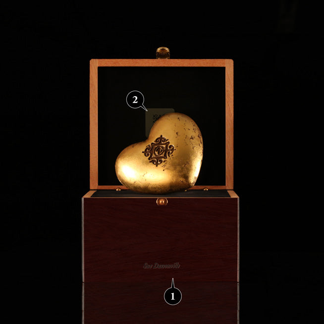 My 24 kt Gold Heart Zchocolat