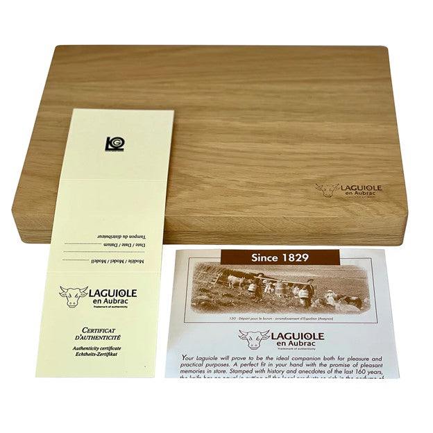 Handcrafted 6-Piece Steak Knife Set, Olivewood Handles-Laguiole en Aubrac Laguiole en Aubrac