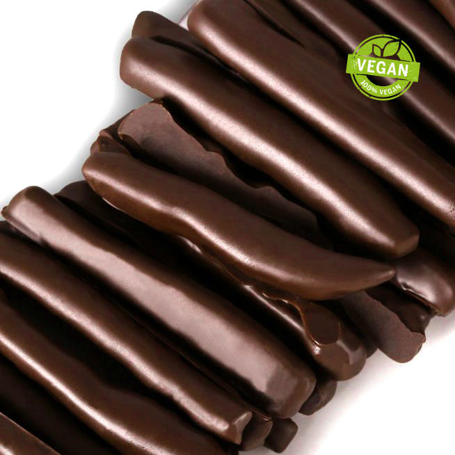 Vegan Orangettes z chocolat