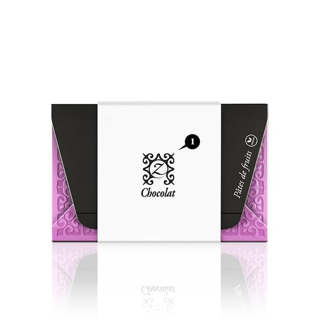 Vegan Pâtes de Fruits z chocolat