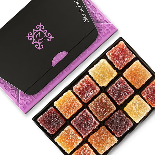 Vegan Pâtes de Fruits z chocolat
