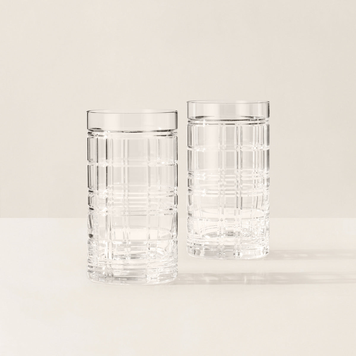 Hudson Plaid Highball Gift Set - Ralph Lauren Home