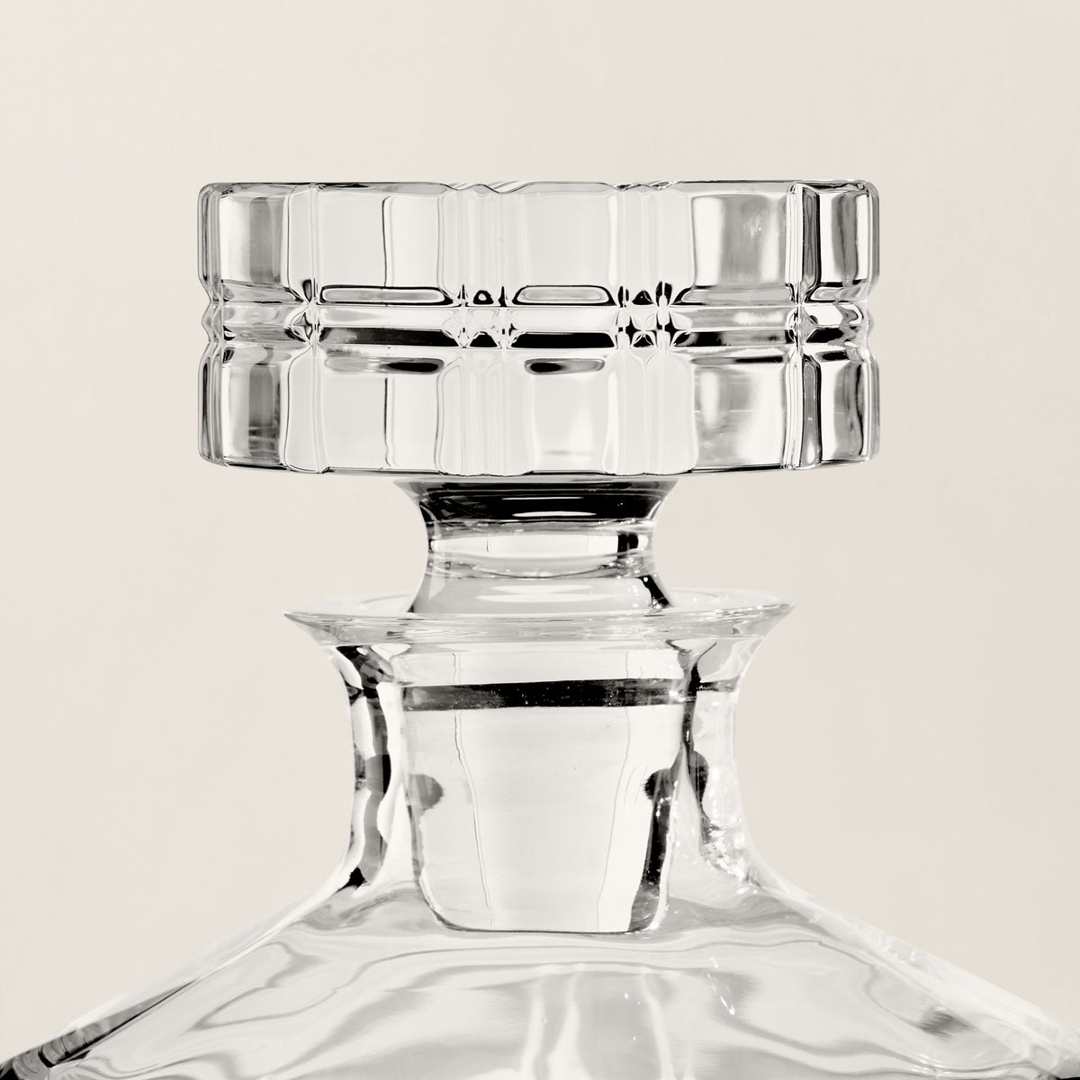Hudson Plaid Decanter - Ralph Lauren Home