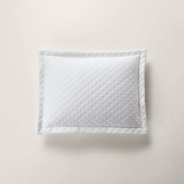 Argyle Sateen Throw Pillow