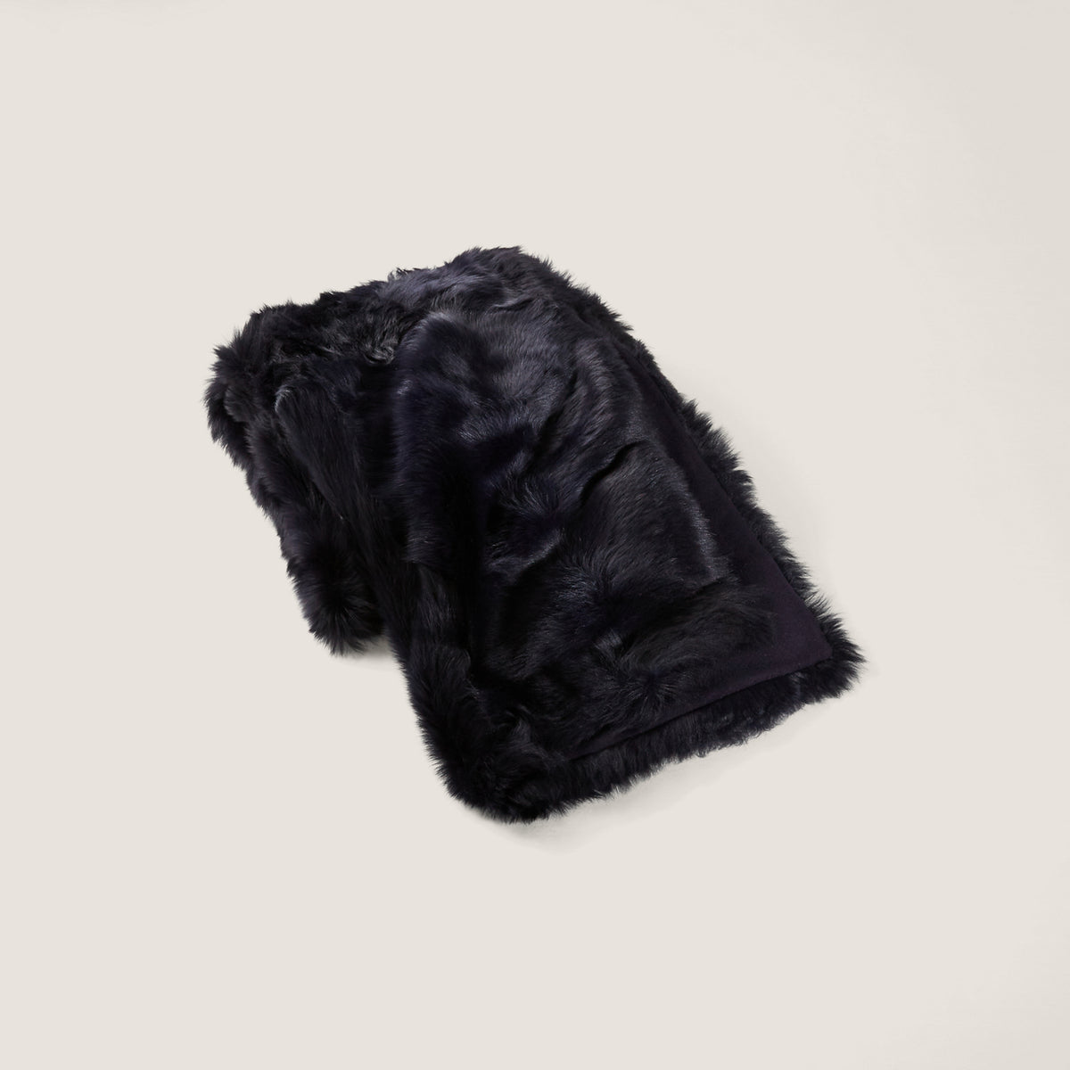 Brighton Throw Blanket - Midnight Navy