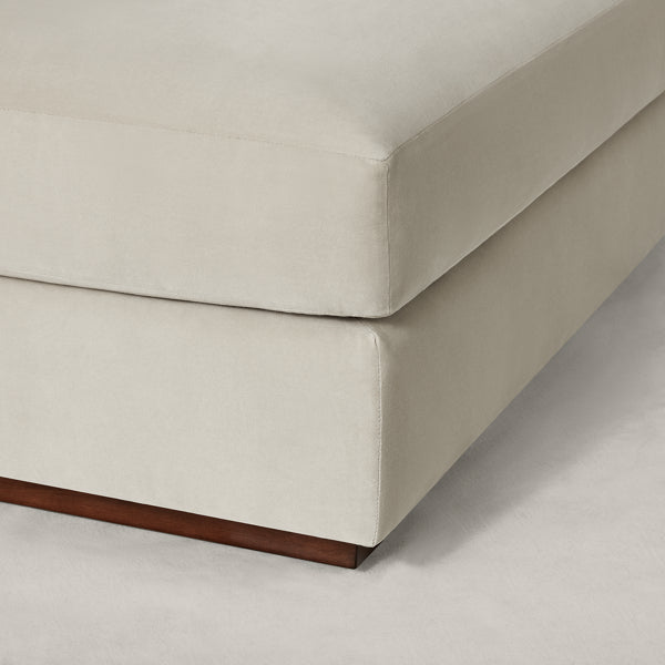 Desert Modern Cocktail Ottoman detail view 2 - Ralph Lauren Home Furniture