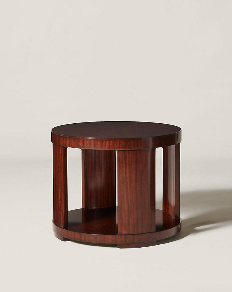 Modern Drum End Table