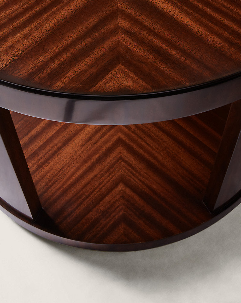 Modern Drum End Table