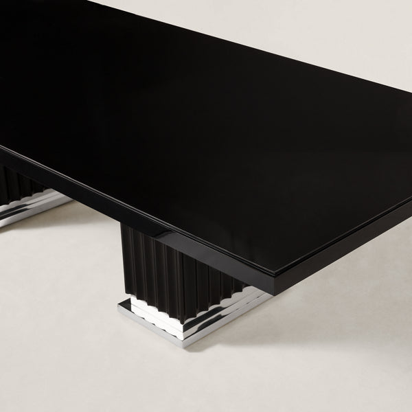 Duke Double Pedestal Extend Table