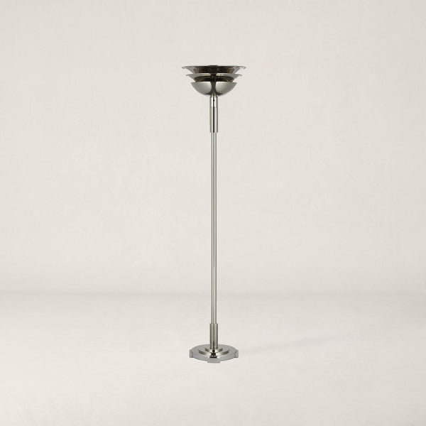 Langton Floor Lamp - Polished Nickel