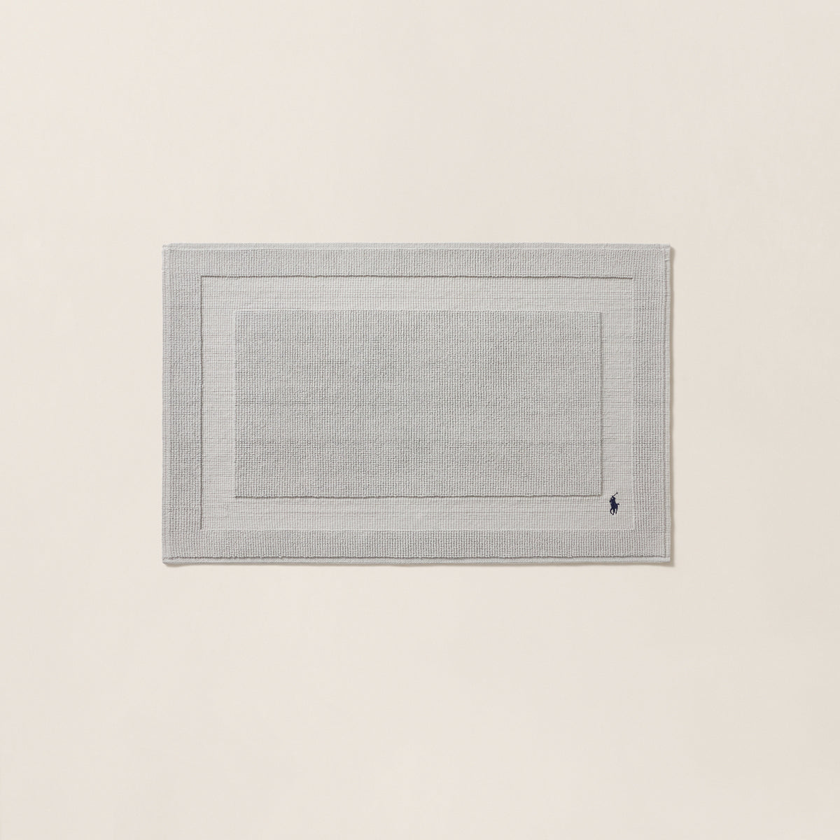 The Polo Bath Rug - Andover Heather