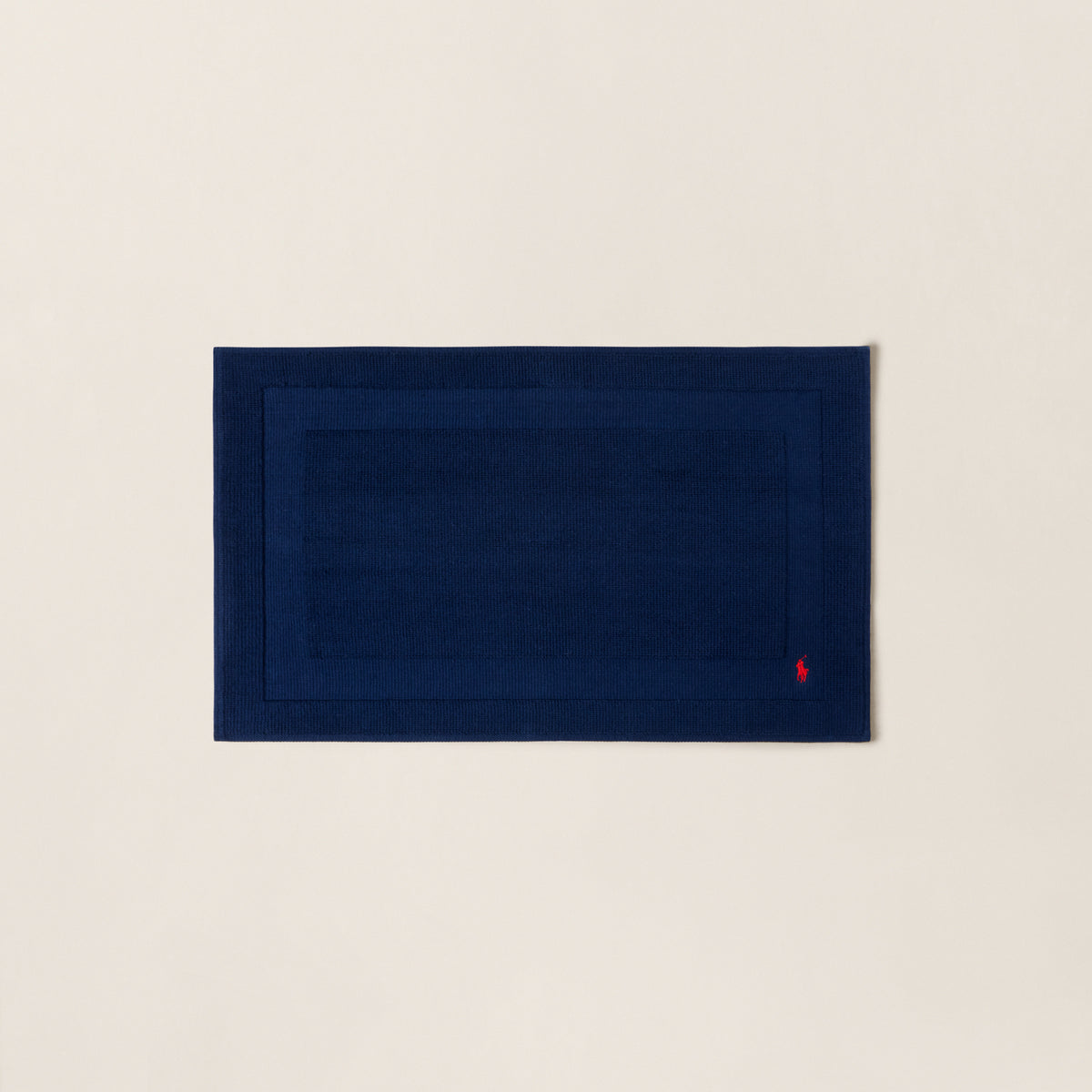 The Polo Bath Rug - Newport Navy