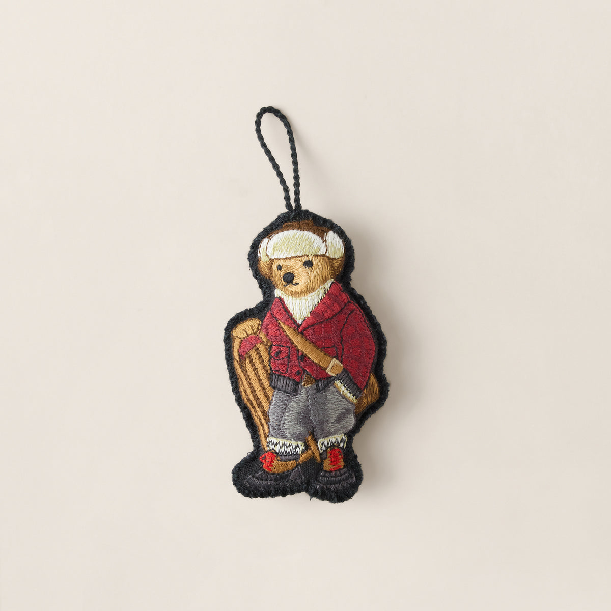 Sled Polo Bear Ornament - Ralph Lauren Home