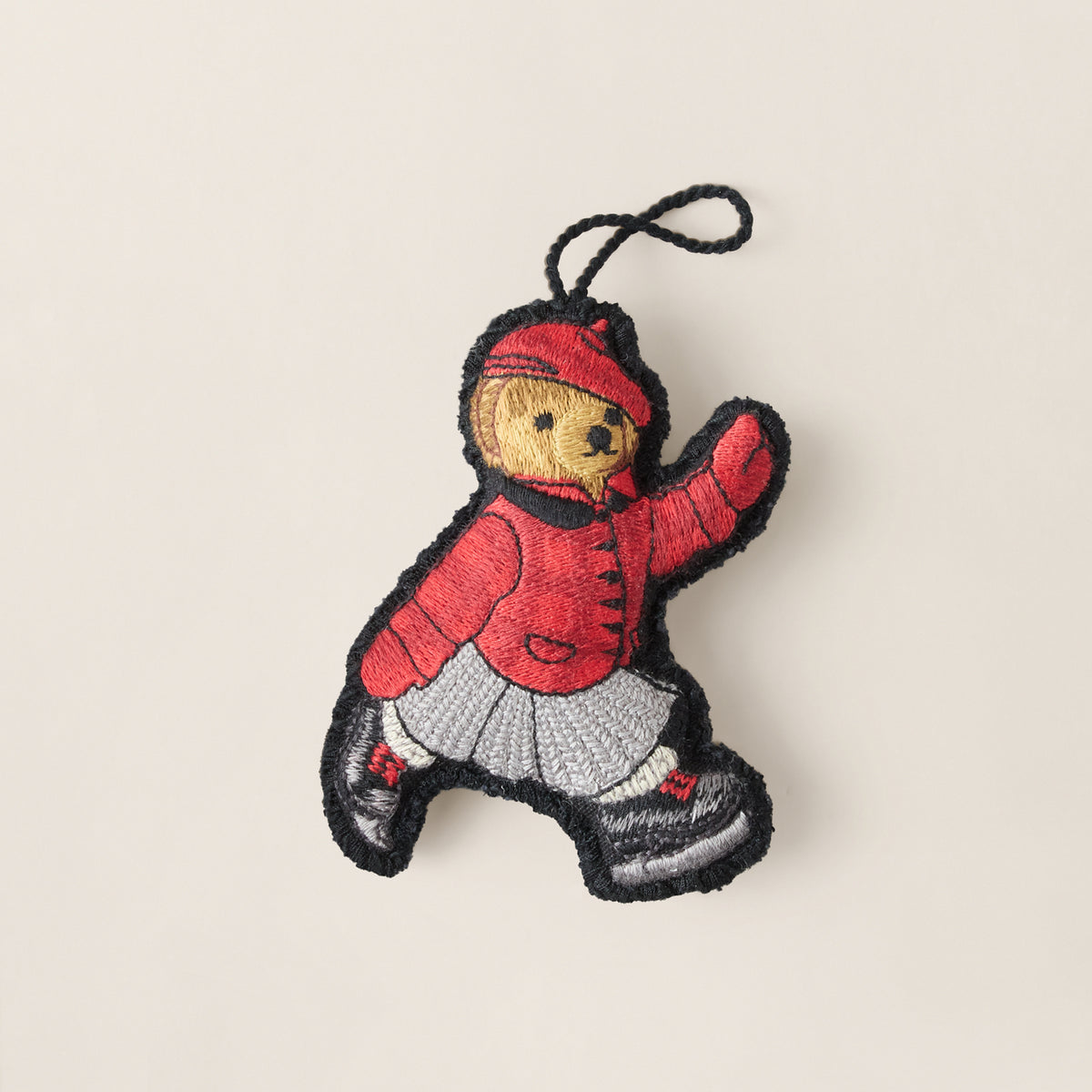Skating Polo Bear Ornament - Ralph Lauren Home