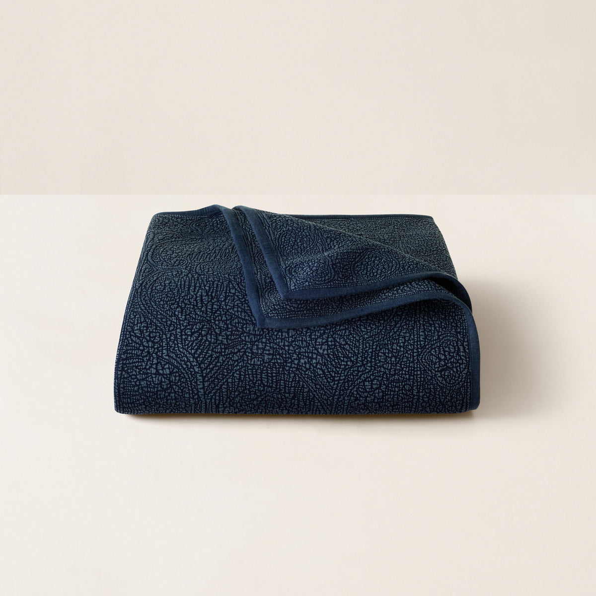 Saddlebrook Carolyne Coverlet - True Navy