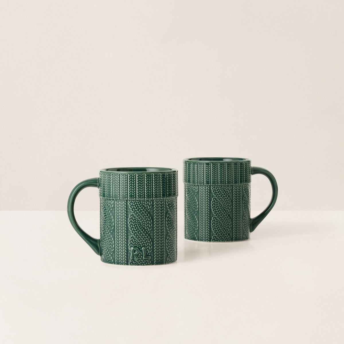 Cable-Knit Ceramic Mug Gift Set - Ralph Lauren Home