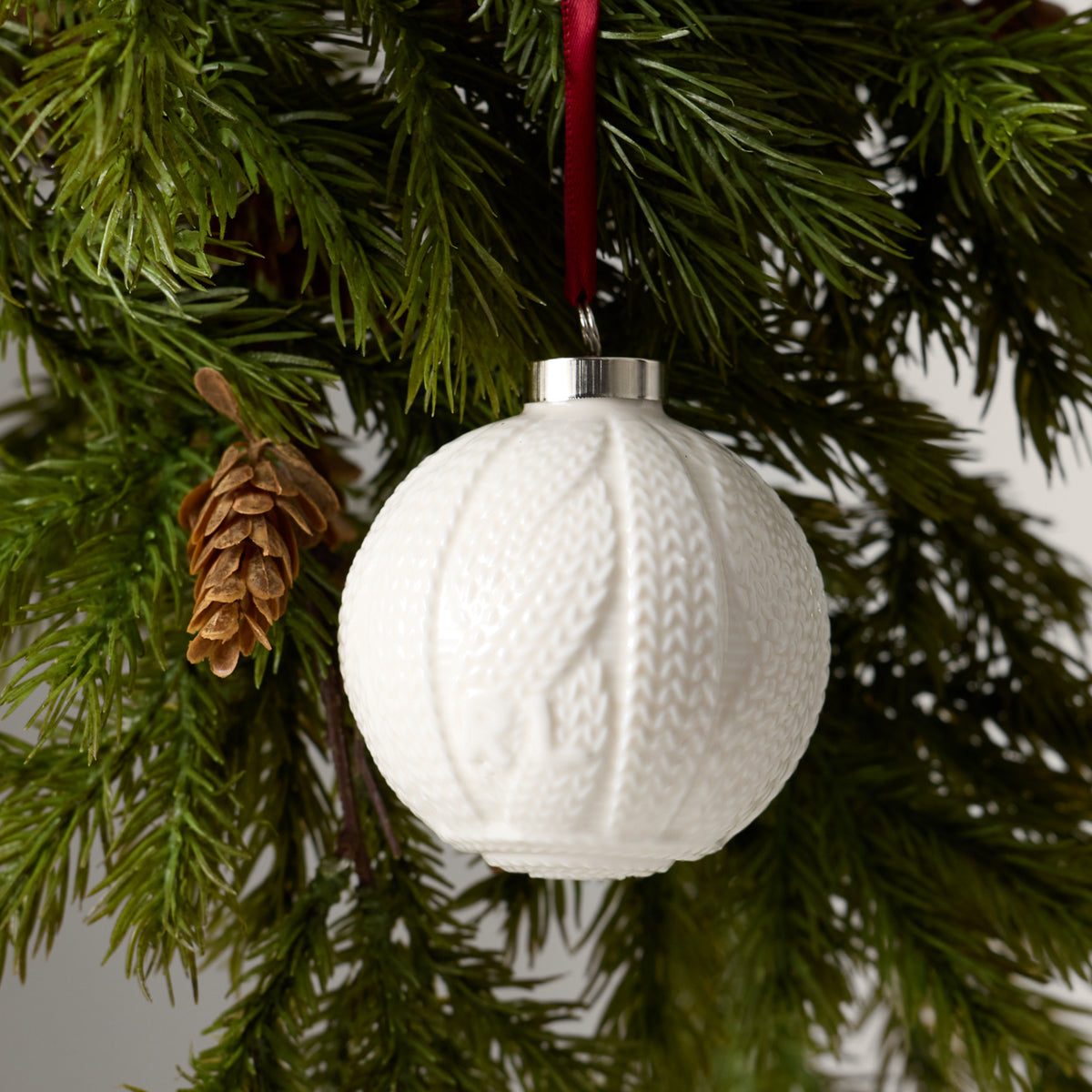 Cable-Knit Ornament Gift Set - Ralph Lauren Home