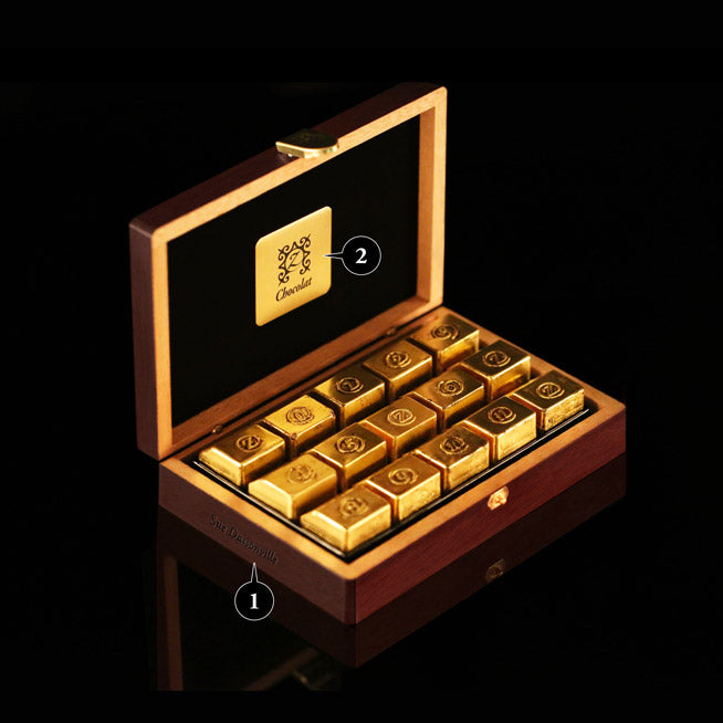 Sapphire 24kt Gold z chocolat