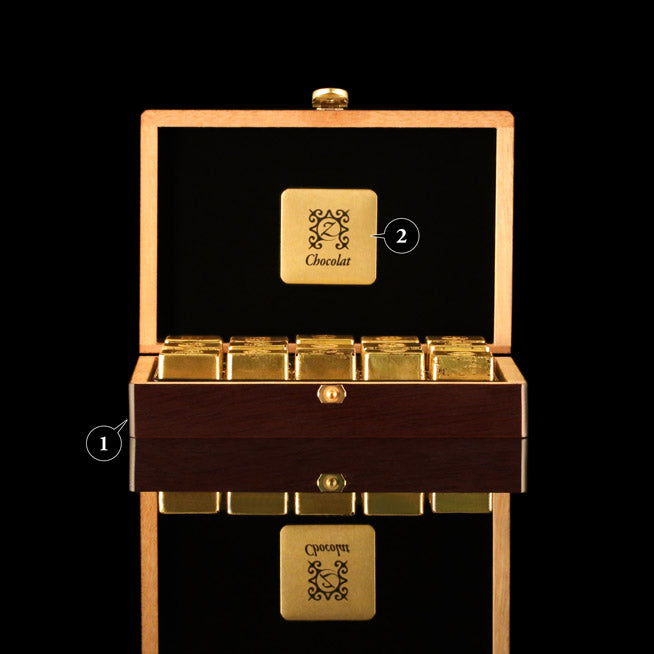 Sapphire 24kt Gold z chocolat