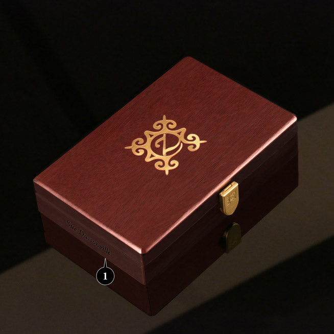 Sapphire 24kt Gold z chocolat