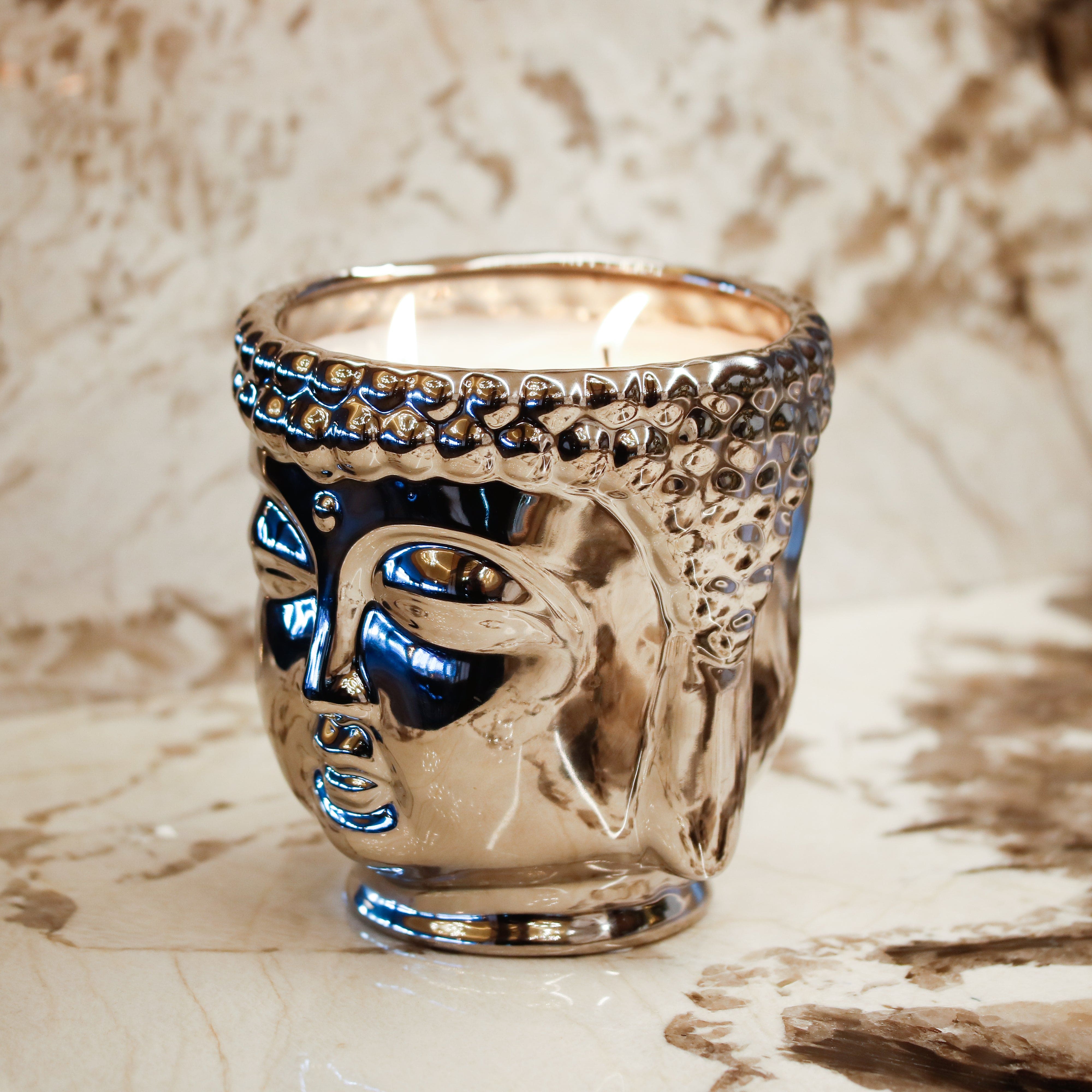Silver Buddha Candle Thompson Ferrier