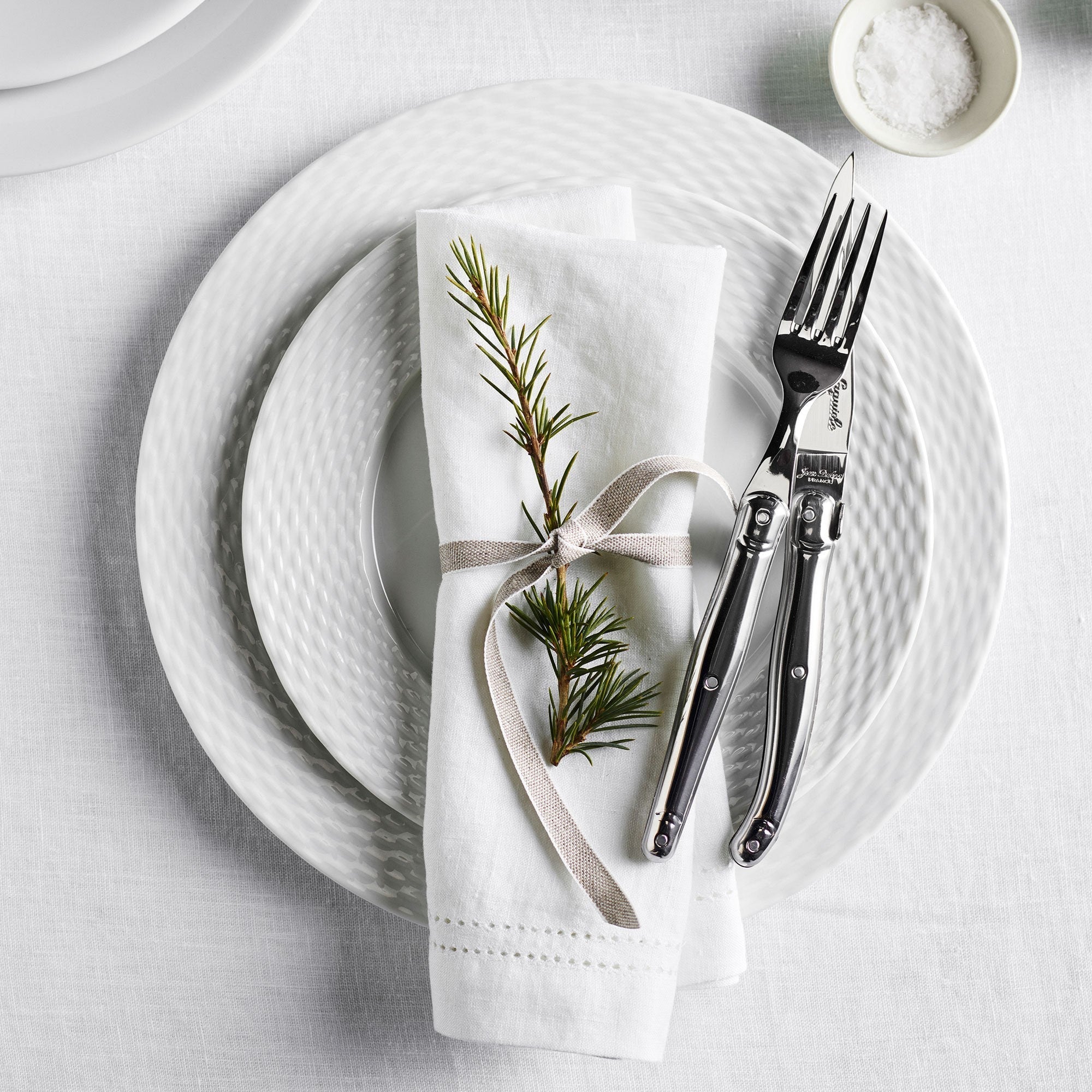 Jean Dubost 20 Pc Flatware Set with Stainless Steel- Certified Authentic - France Simply Me Box